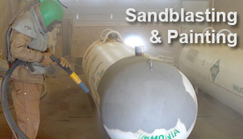 Sandblasting and Painting services