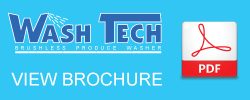 View PDF brochure for Wash Tech produce washer